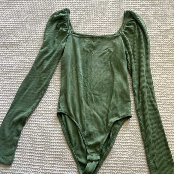& other stories Square neck body suit - Picture 1 of 2